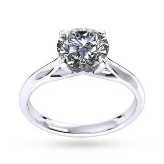 Ena Harkness Engagement Ring 0.33 Carat - Ring Size O