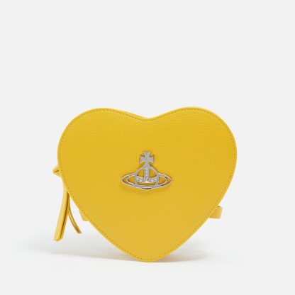 Vivienne Westwood Louise Heart Faux Leather Crossbody Bag