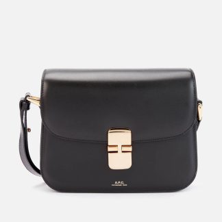 A.P.C. Sac Grace Small Leather Crossbody Bag