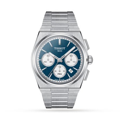 PRX Automatic Blue Chronograph 42mm Mens Watch