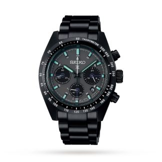 Black Series 'Night Speedtimer' Solar Chronograph 39mm Mens Watch