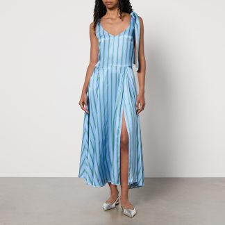 Stella Nova Striped Satin Dress