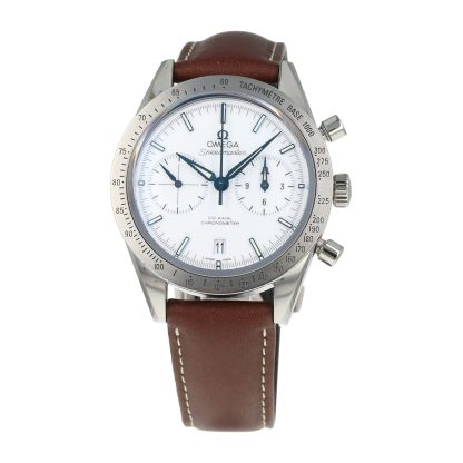 Pre-Owned Omega Speedmaster White Titanium Mens Watch 331.92.42.51.04.001