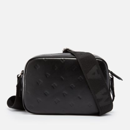 Marni Logo-Debossed Faux Leather Crossbody Bag