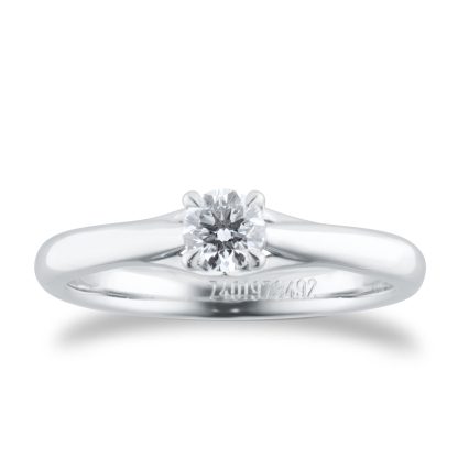 Ena Harkness Engagement Ring 0.33 Carat - Ring Size O