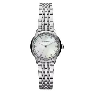 Alpha Three-Hand Ladies Watch Steel