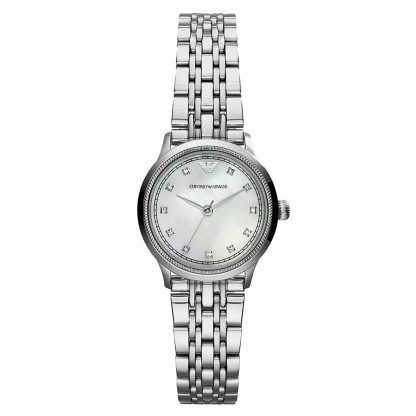 Alpha Three-Hand Ladies Watch Steel