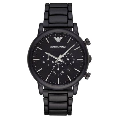 Chronograph 46mm Mens Watch Black