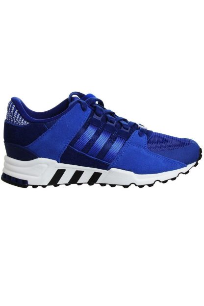 Equipment Support Mens Blue Synthetic Lace Up Trainers, Blue