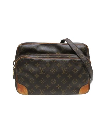 Mens Preloved Monogram Pochette Crossbody Bag Unisex - Brown Shopper Bags, Brown