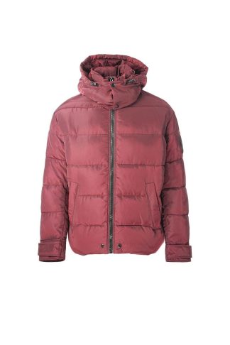 Mens Red W-Smith-YA-WH Burgundy Puffer Jacket, Red