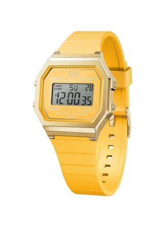 Mens Yellow 022053 ICE Digit Retro 32mm Quartz Watch, Yellow