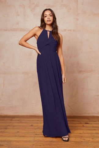 TFNC Sidony Navy Maxi Dress