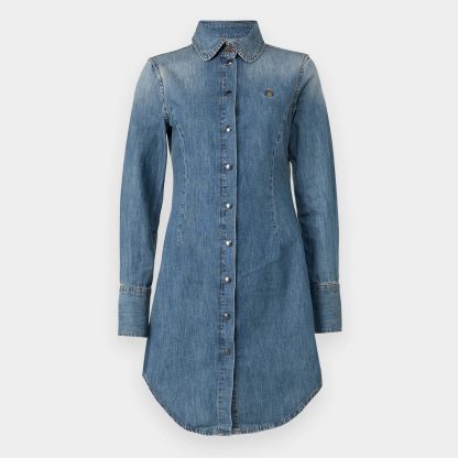 Vivienne Westwood Consuelo Denim Shirt Dress