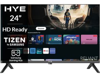 HYE 24" HD Ready Tizen OS WiFi Frameless Smart TV - 24HDS1008