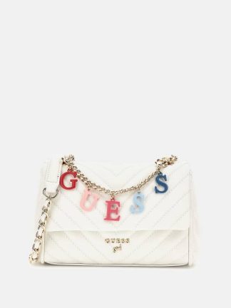Guess Kids Chain Lettering Logo Crossbody Bag