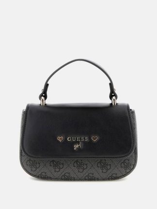 Guess Kids Faux Leather 4G Crossbody Bag