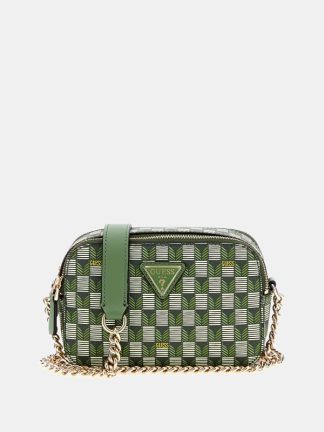 Guess Vikky Geometric Crossbody